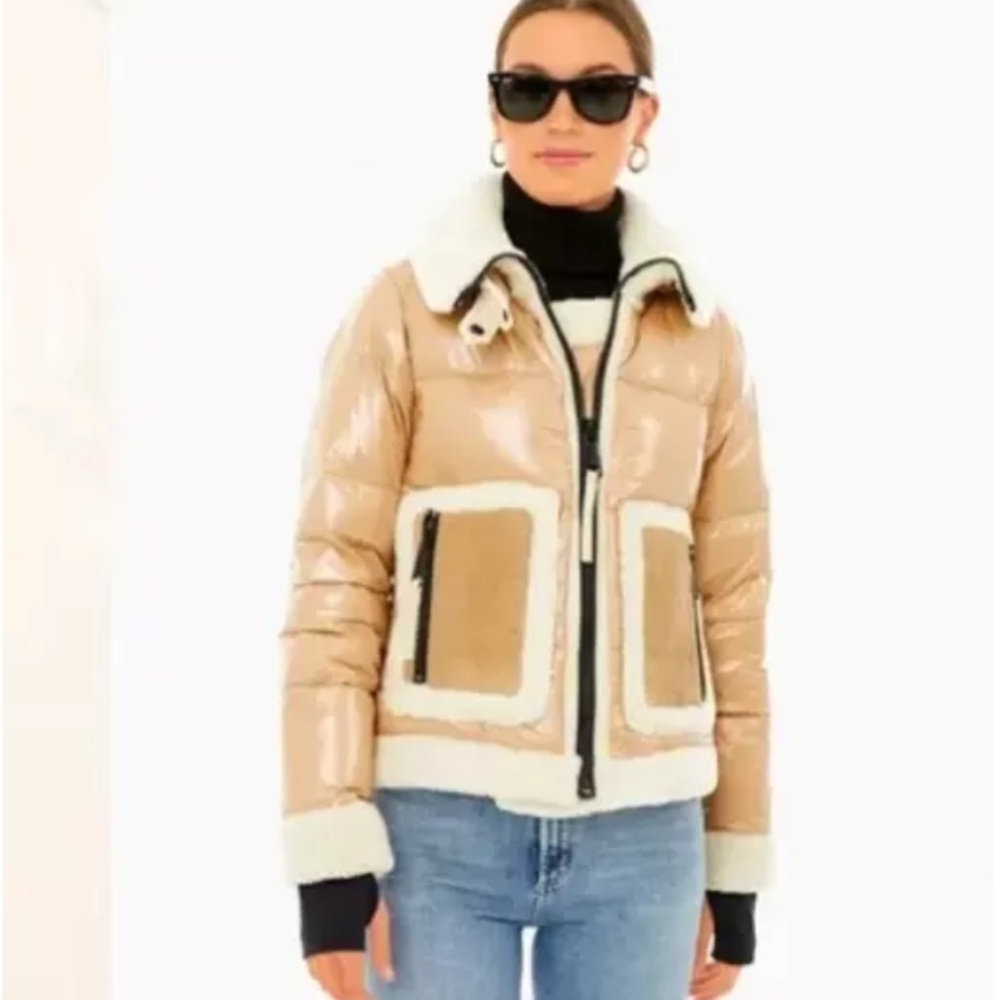 Sam Veronica shearling coat